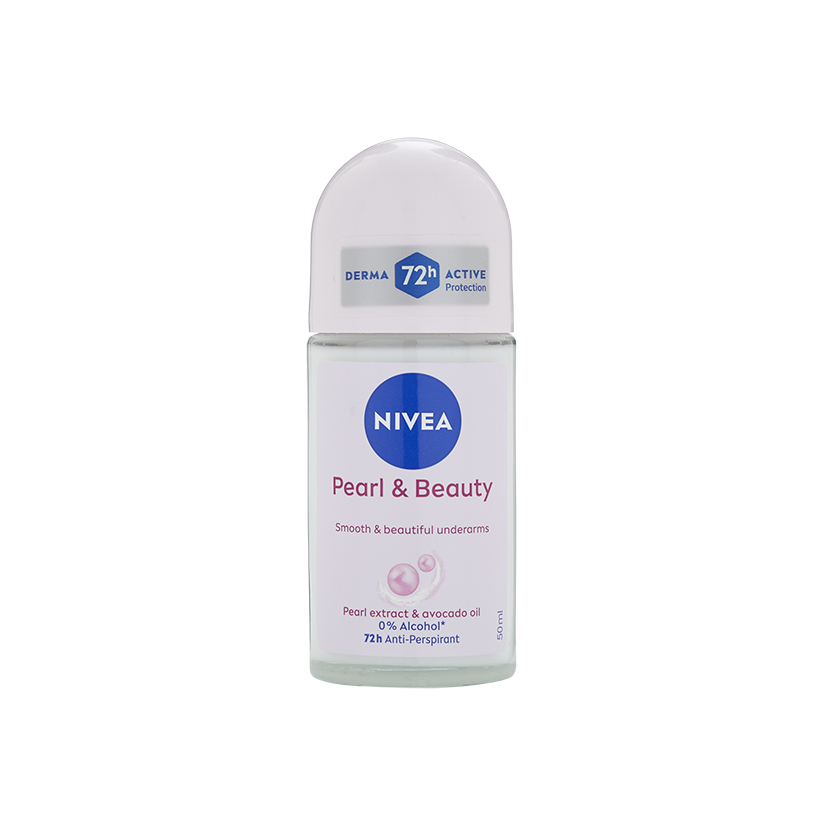 NIVEA Pearl & Beauty Anti-Perspirant Roll-On 50ml