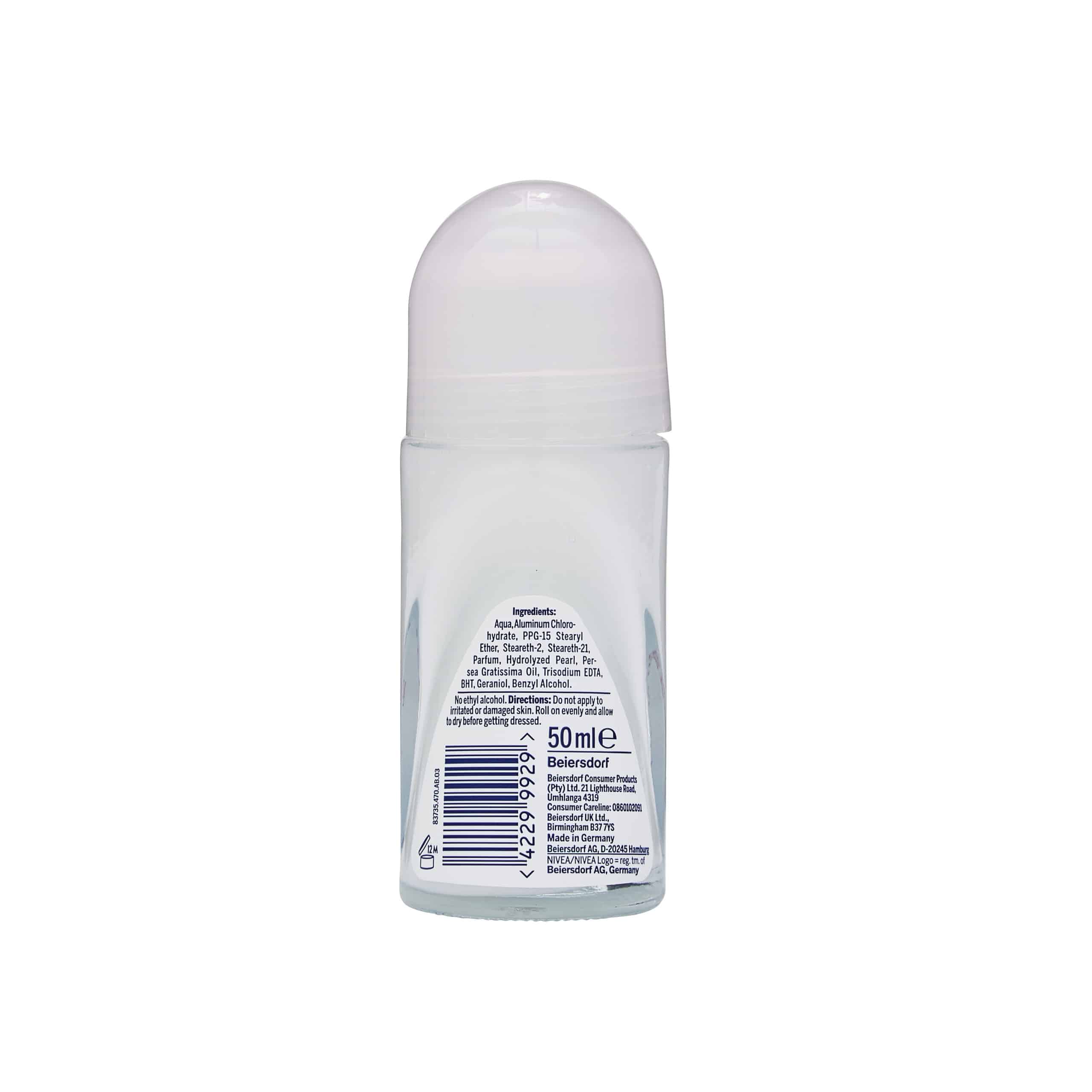 NIVEA Pearl & Beauty Anti-Perspirant Roll-On 50ml