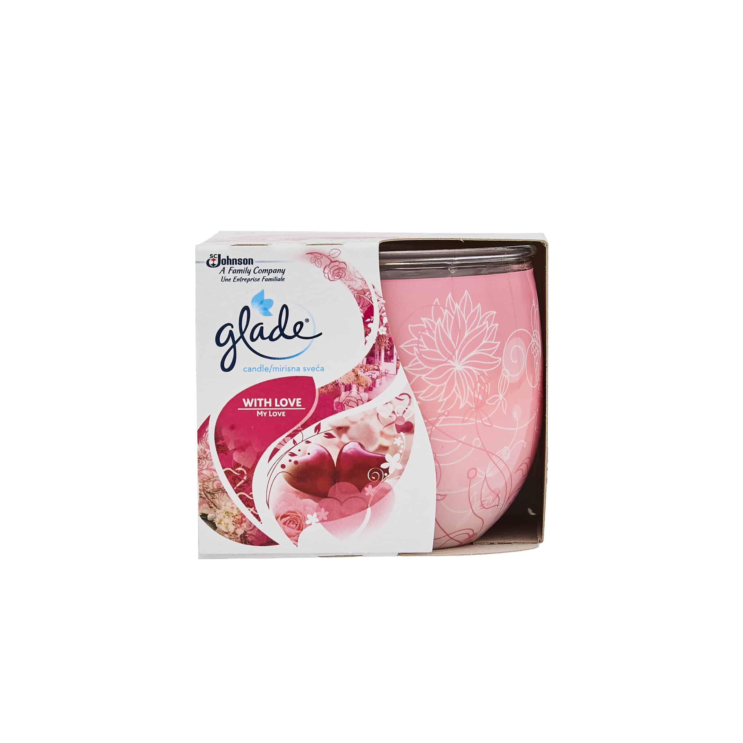 Glade Candle With Love 120g