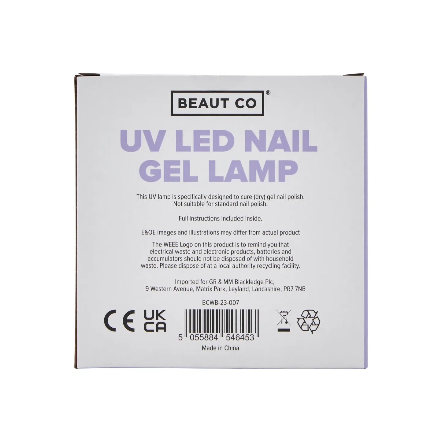 Beaut Co UV Led Nail Gel Lamp