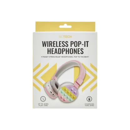 BCTECH Wireless Pop-It Headphones