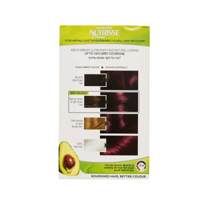 Garnier Nutrisse Permanent Hair Dye 3.6 Deep Reddish Brown