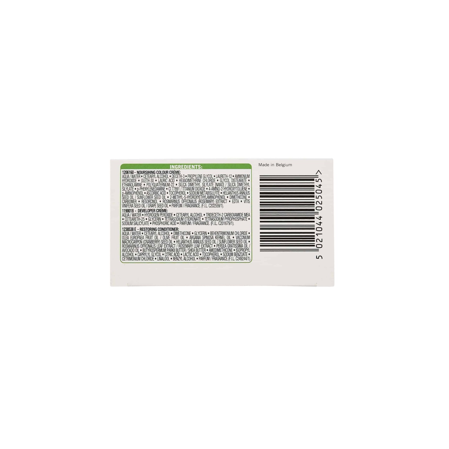 Garnier Nutrisse Permanent Hair Dye 3.6 Deep Reddish Brown