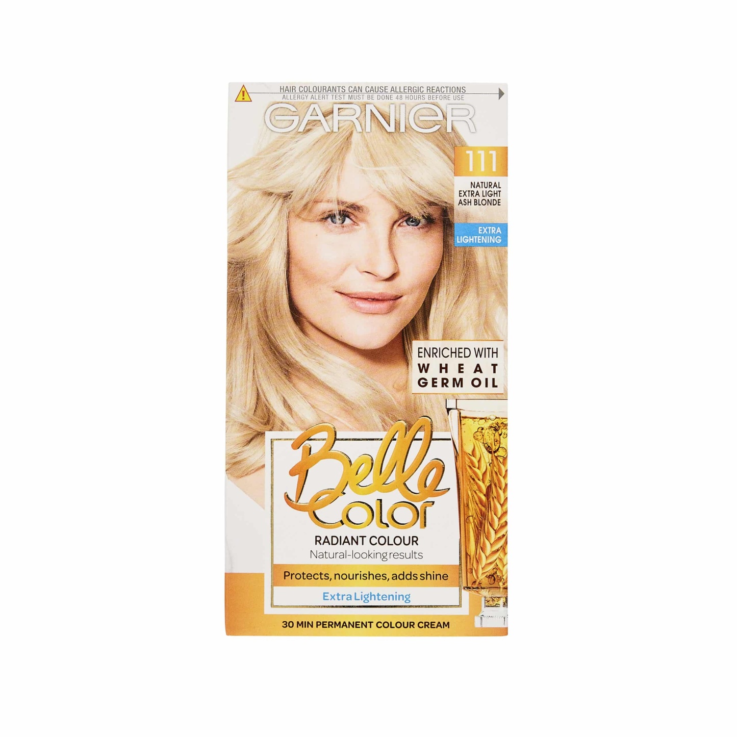 Garnier Belle Color Permanent Hair Dye 111 Extra Light Ash Blonde