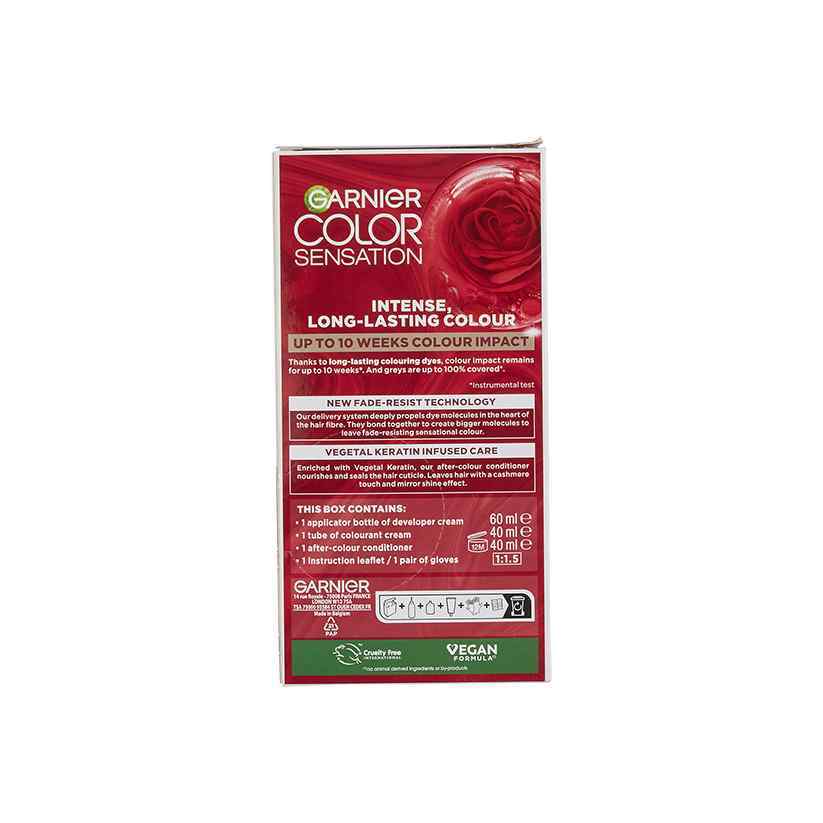 Garnier Color Sensation Permanent Hair Dye 6.0 Precious Dark Blonde