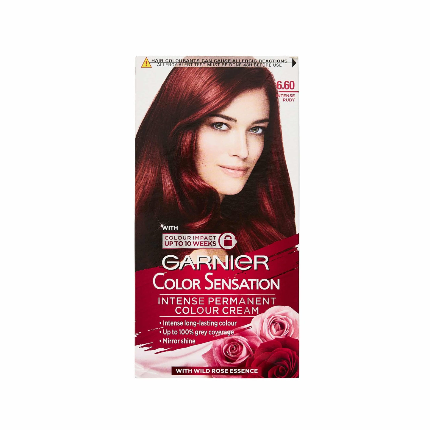 Garnier Color Sensation Permanent Hair Dye 6.60 Intense Ruby