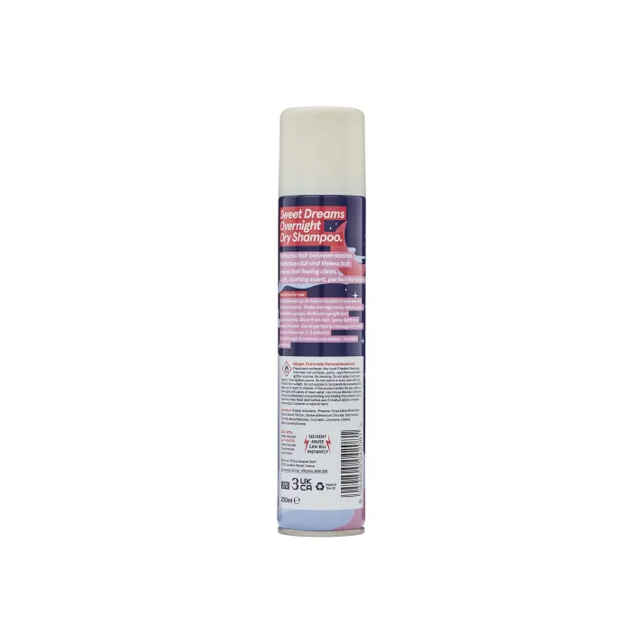 Bristow's Sweet Dreams Overnight Dry Shampoo 200ml