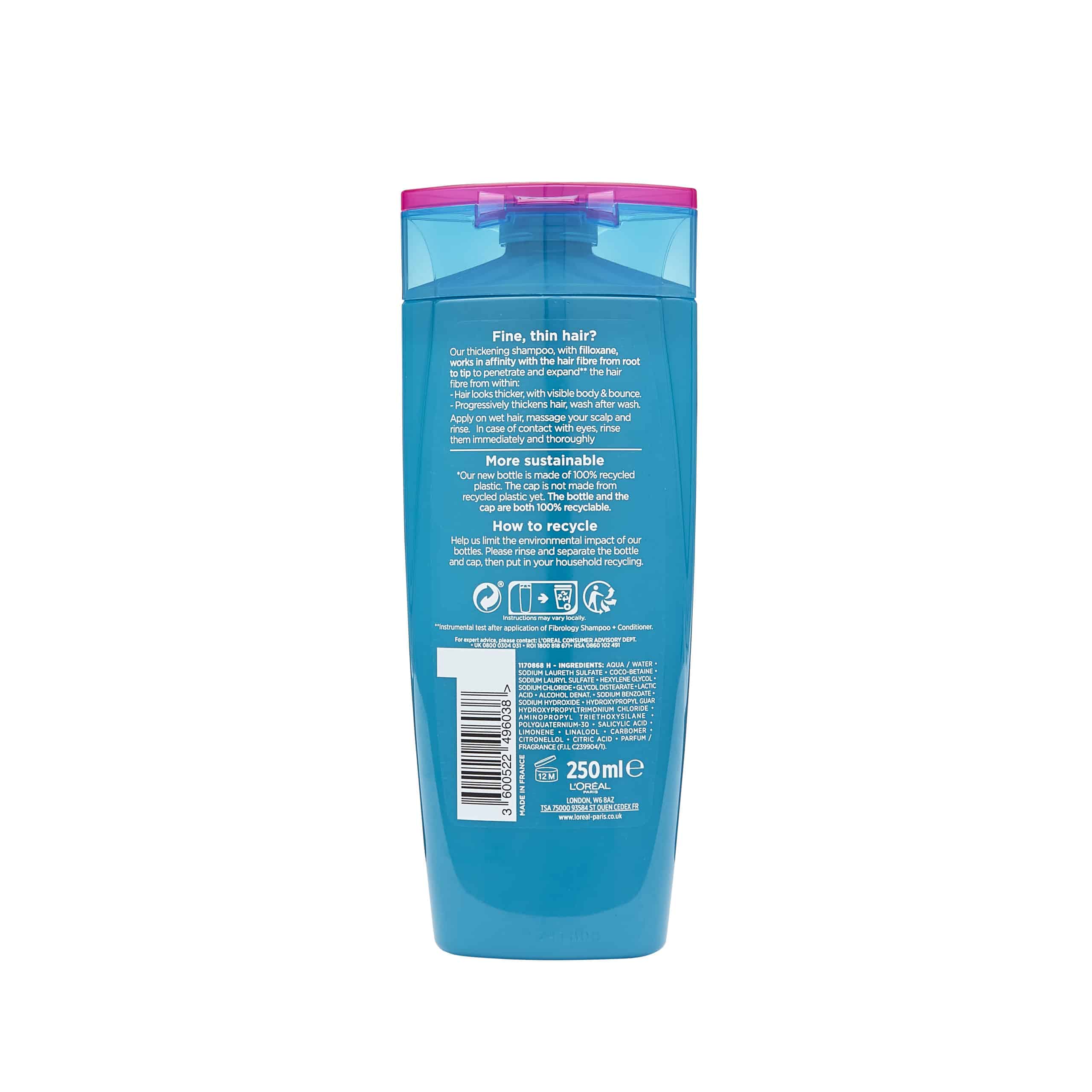 L'Oréal Elvive Fibrology Thickening Shampoo 250ml