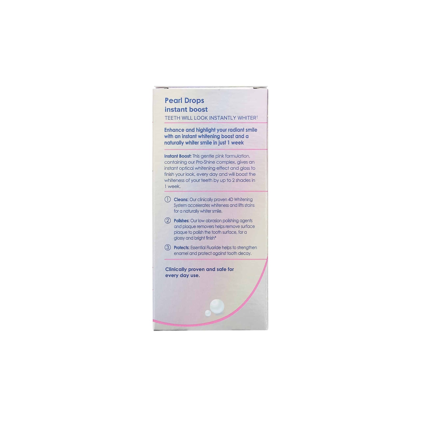 Pearl Drops Instant Boost Daily Whitening 50ml