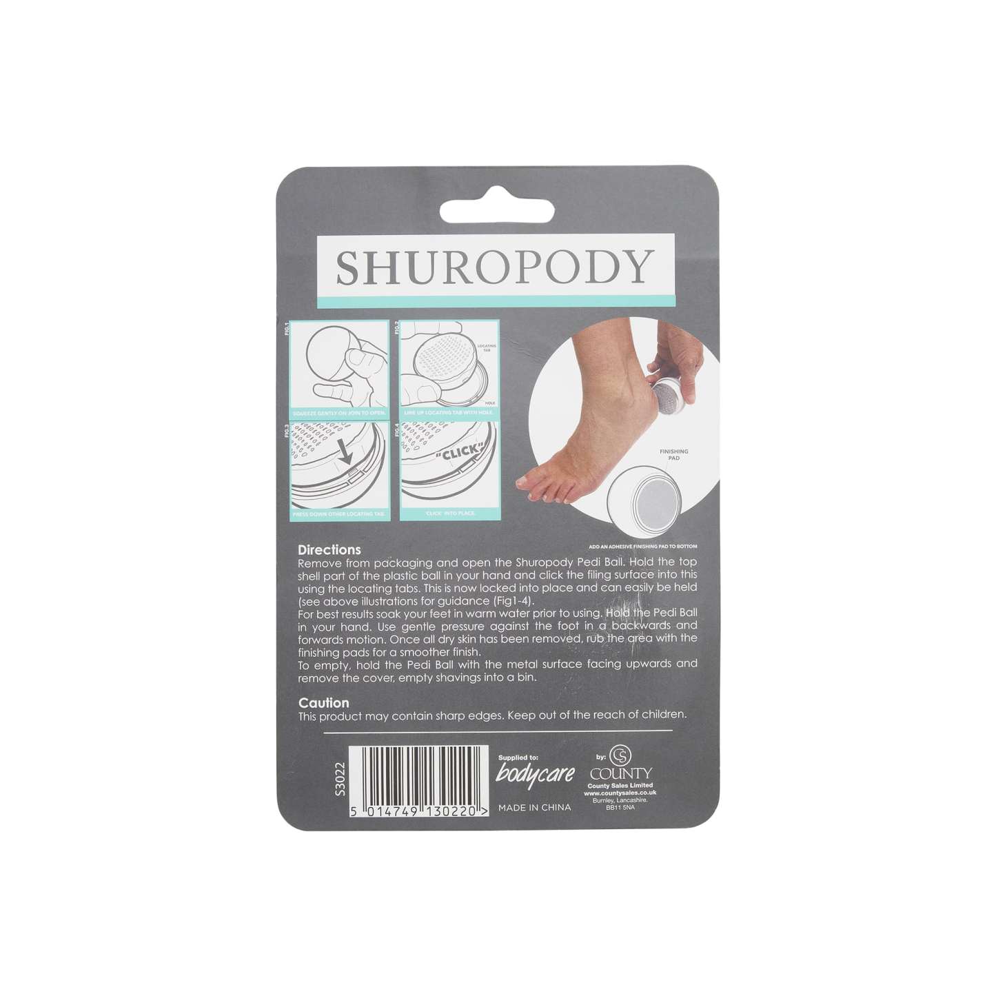 Shurpody Footcare Pedi-Ball