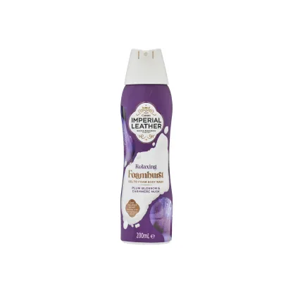 Imperial Leather Foamburst Relaxing Plum Blossom & Cashmere Musk 200ml