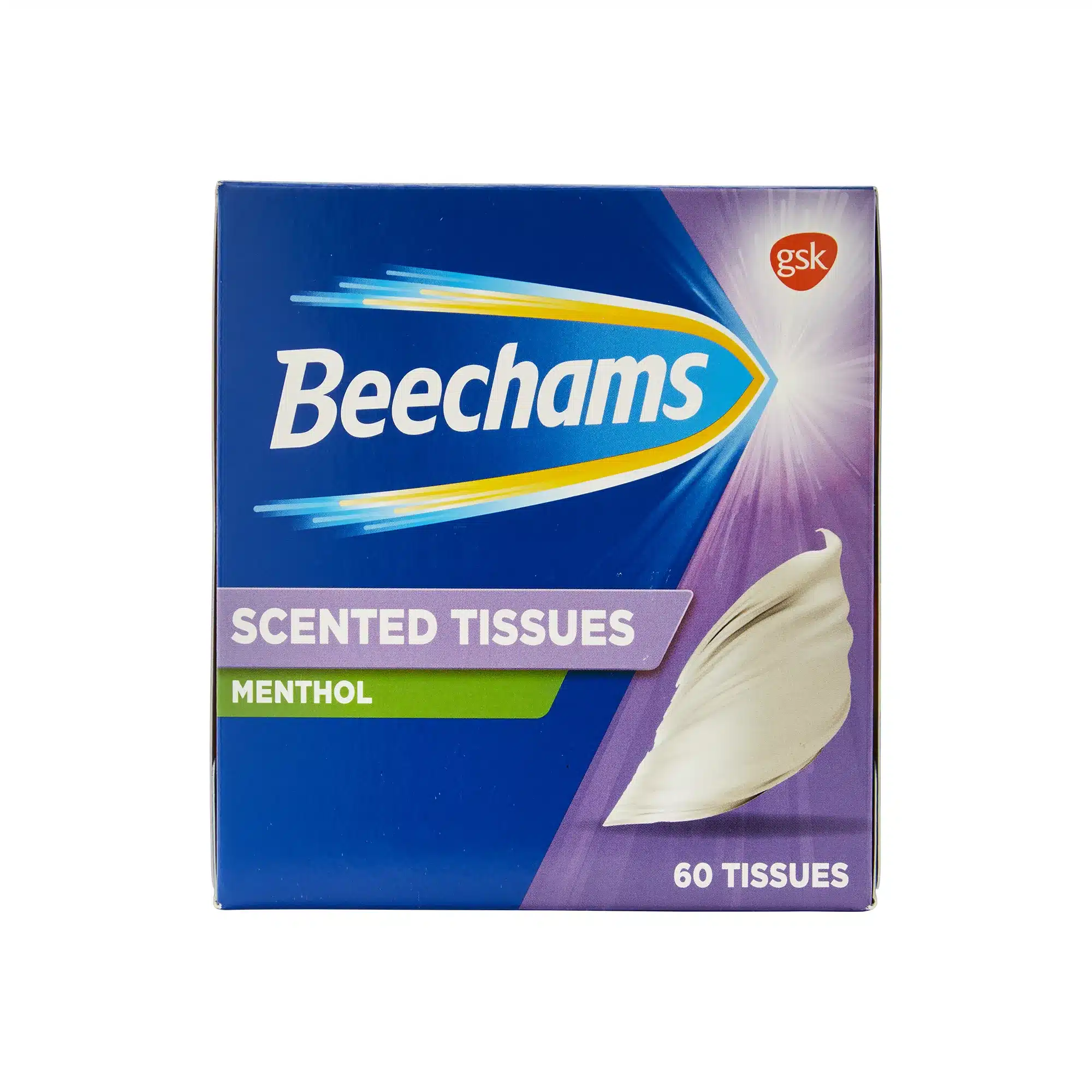 Beechams Scented Menthol Tissues 60 Pack