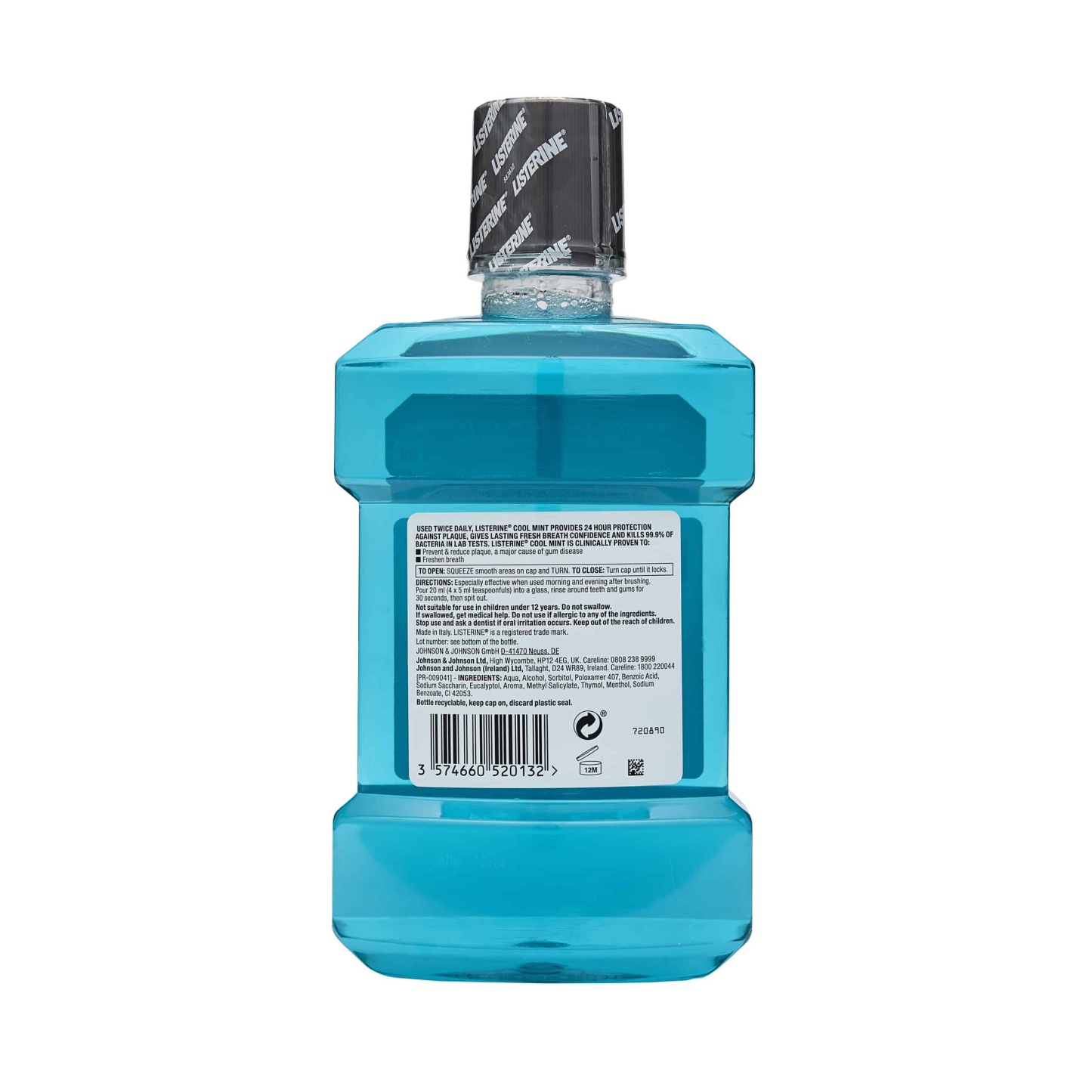 Listerine Cool Mint Mouthwash 1L