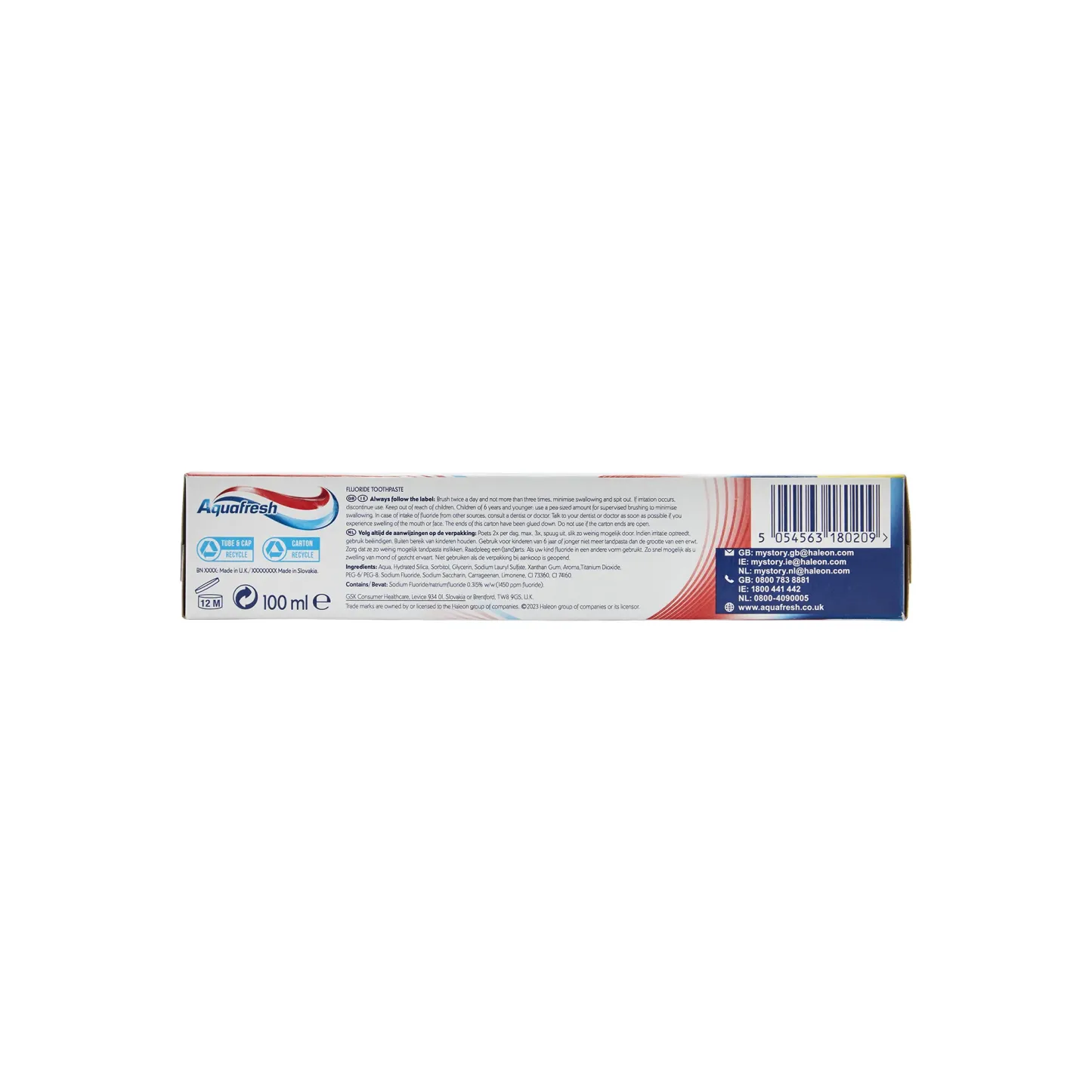 Aquafresh Triple Protect Toothpaste 100ml