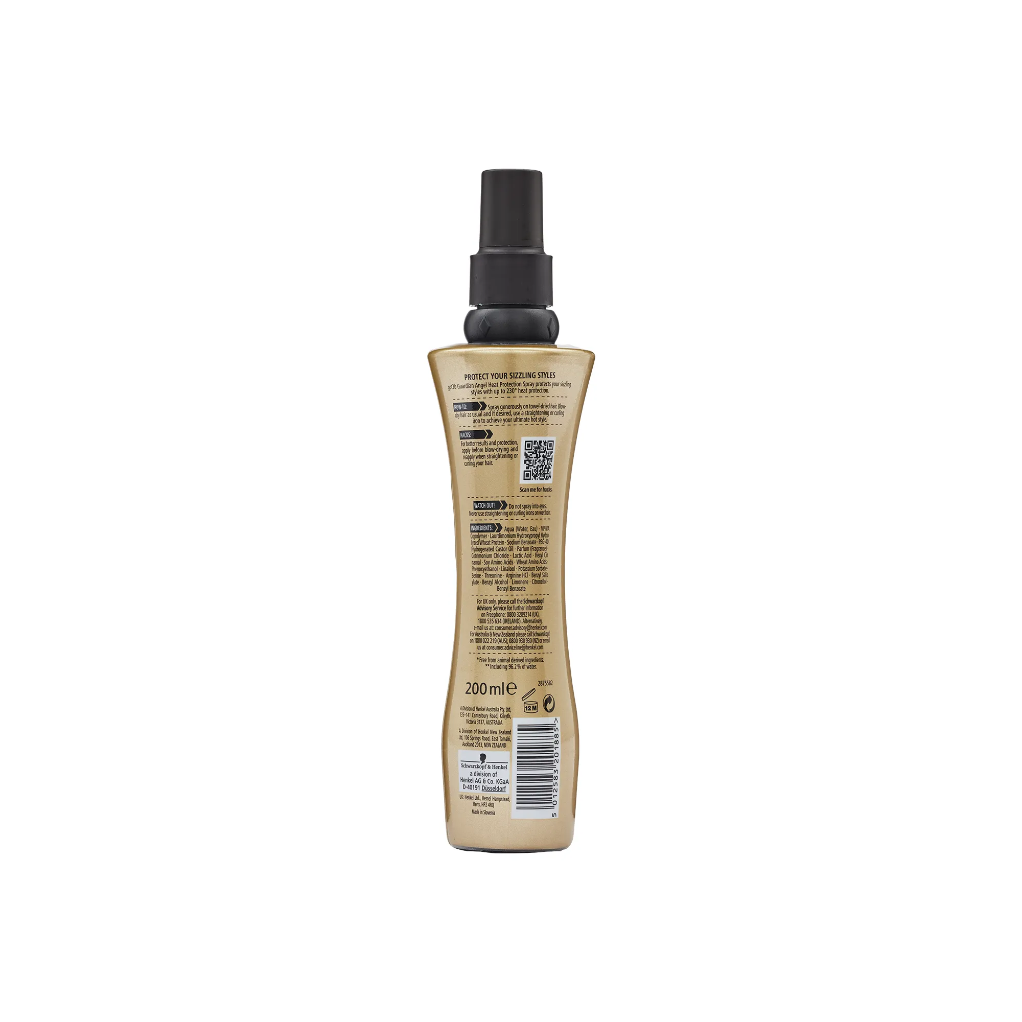 Got2b Guardian Angel Heat Protection Spray 200ml