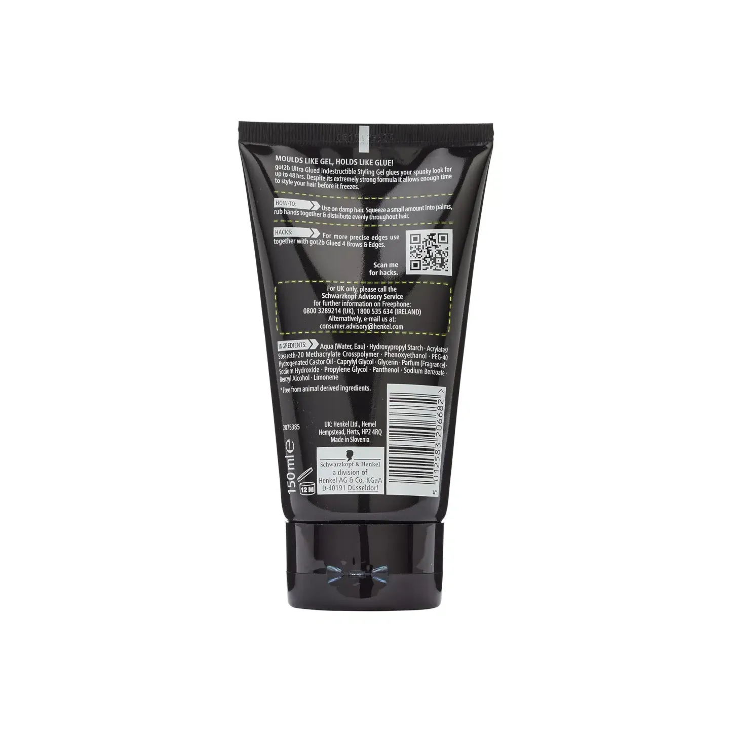 Got2b Ultra Glued Edge Styling gel 150ml