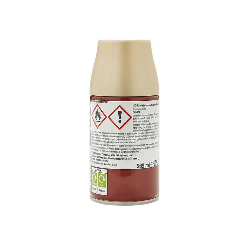 Glade Autospray Refill Warm Apple Pie Single 269ml