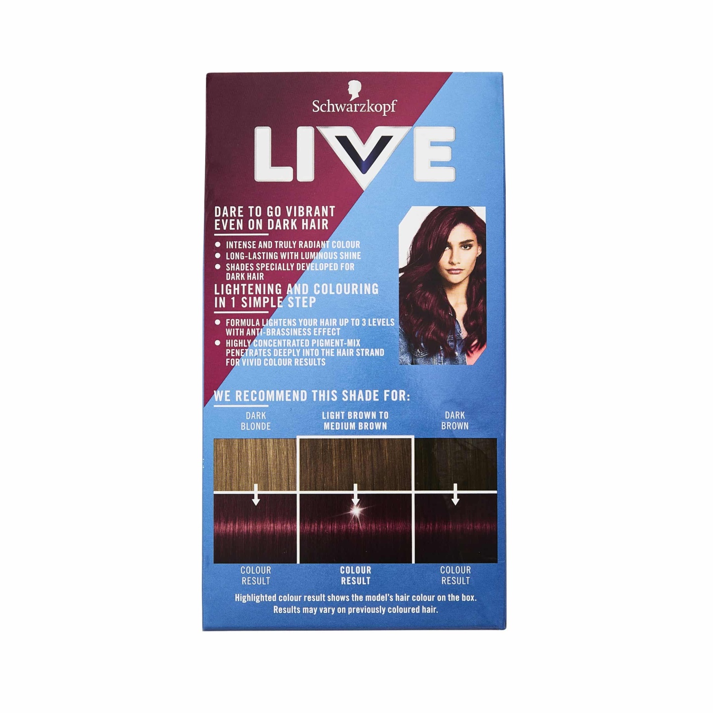 LIVE Colour + Lift L76 Ultra Violet