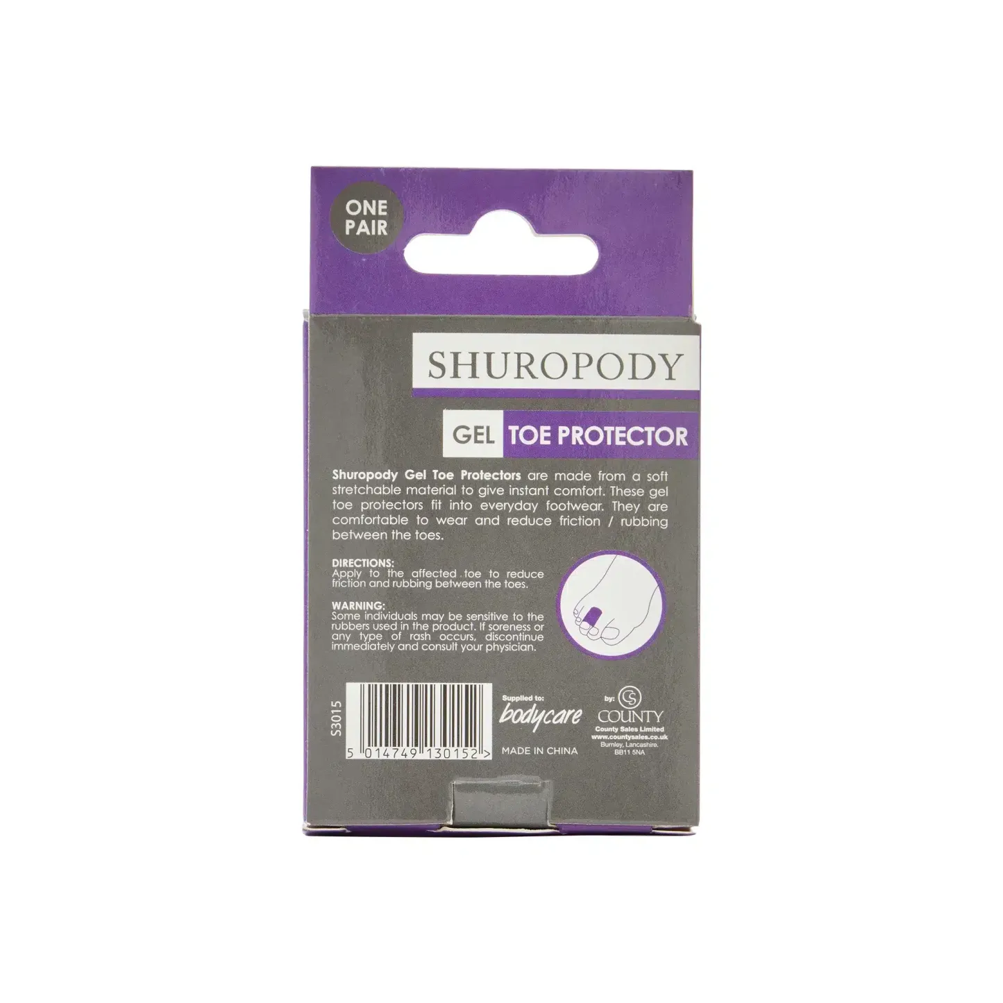 Shuropody Gel Toe Protector