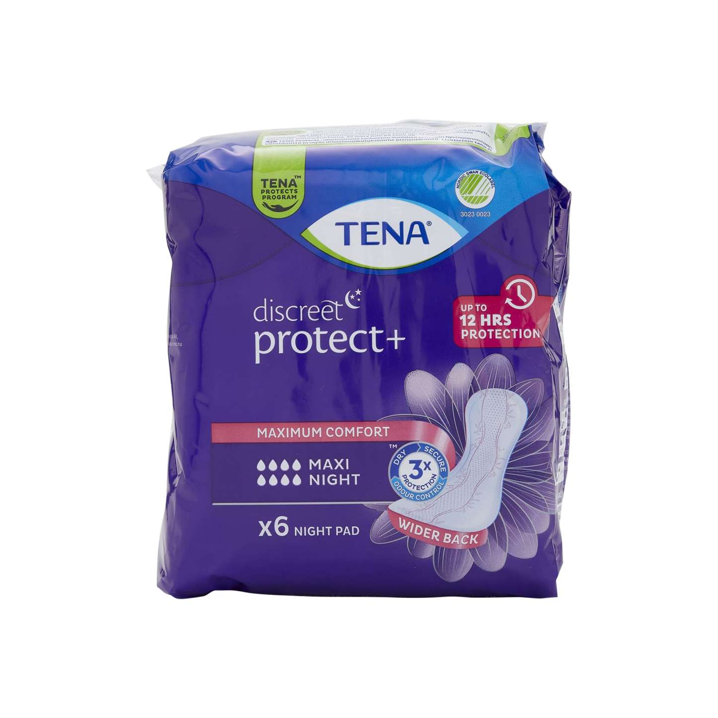 TENA Discreet Maxi Night 6's