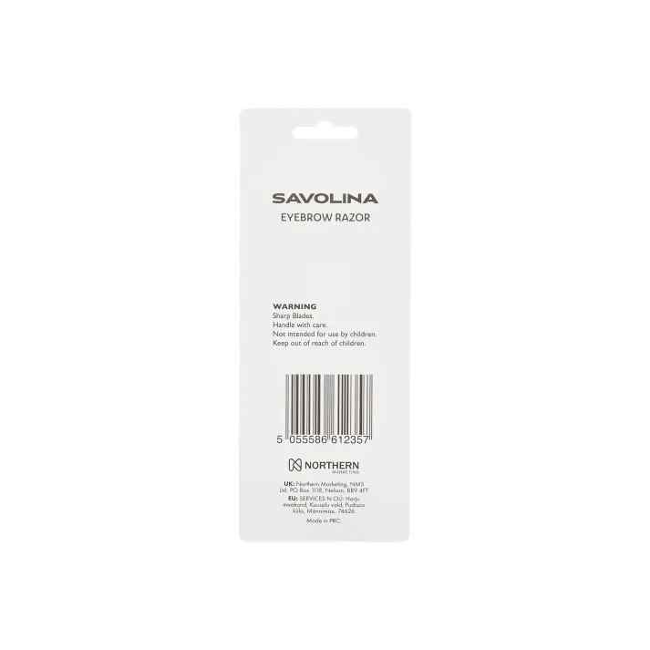 Savolina Eye Brow Razor 3pk