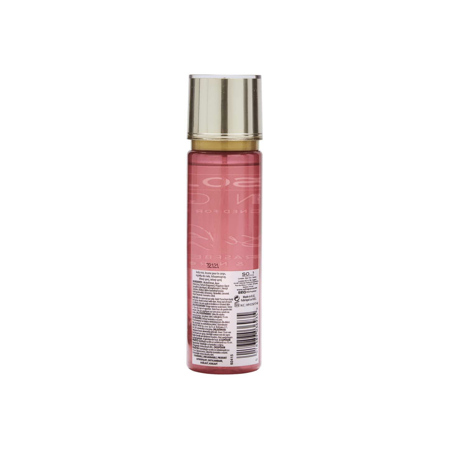 So…? Unique Rose Berry Body Mist 150ml