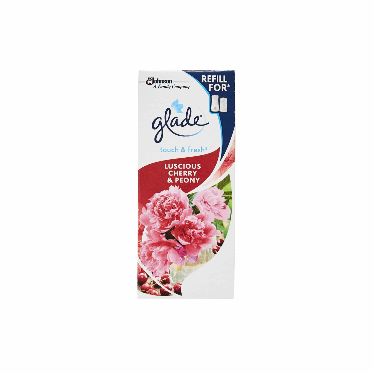 Glade Touch & Fresh Refill Lucious Cherry & Peony 10ml