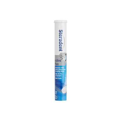 Steradent Active Plus Mint Denture Cleaner Tablets 30's