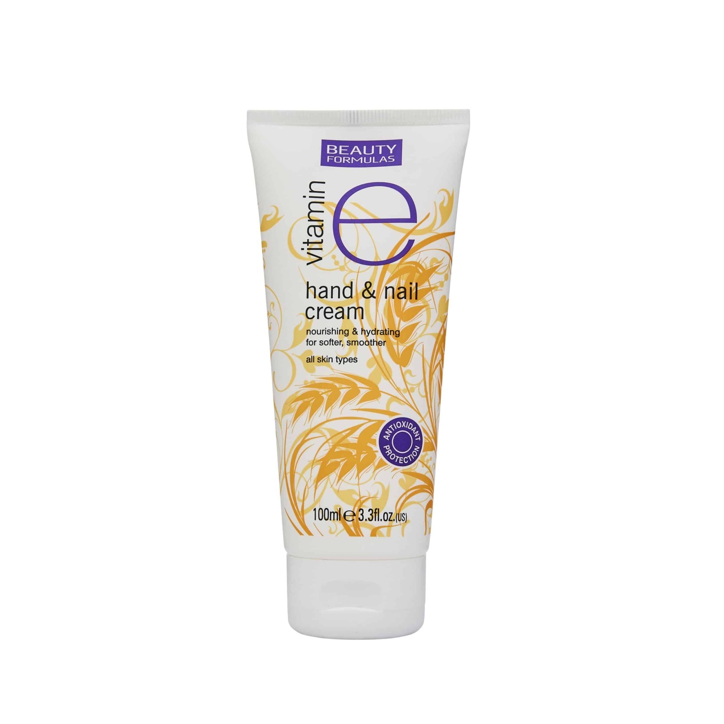 Beauty Formulas Vitamin E Hand & Nail Cream 100ml