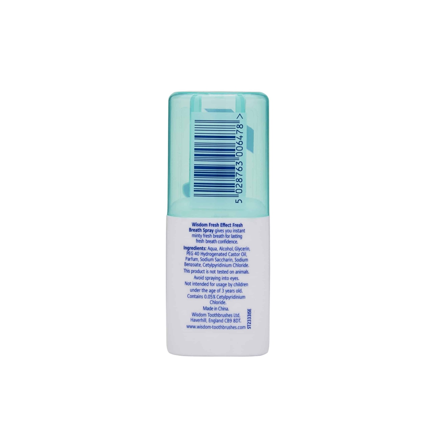 Wisdom Fresh Effect Fresh Mintfresh Breath Spray 12.5ml