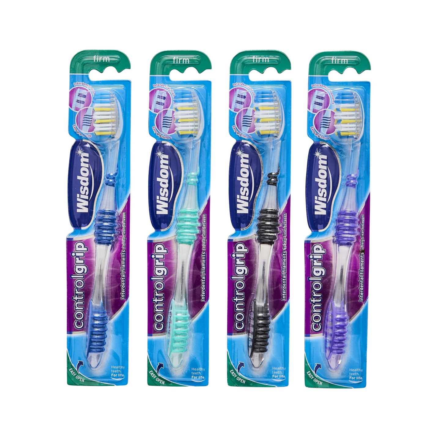 Wisdom Control Grip Firm Toothbrush
