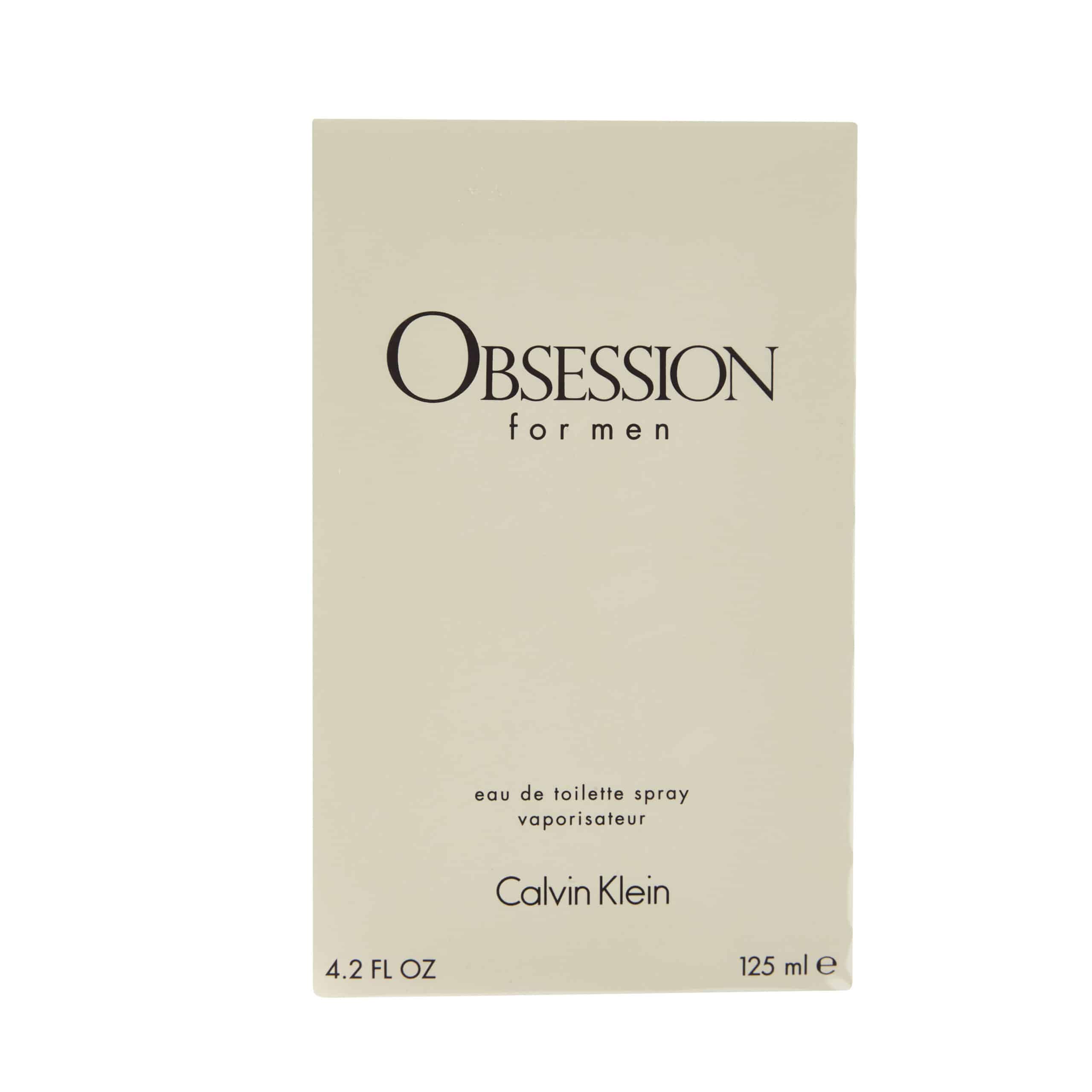 Calvin Klein Obsession for Men Eau de Toilette Spray 125ml