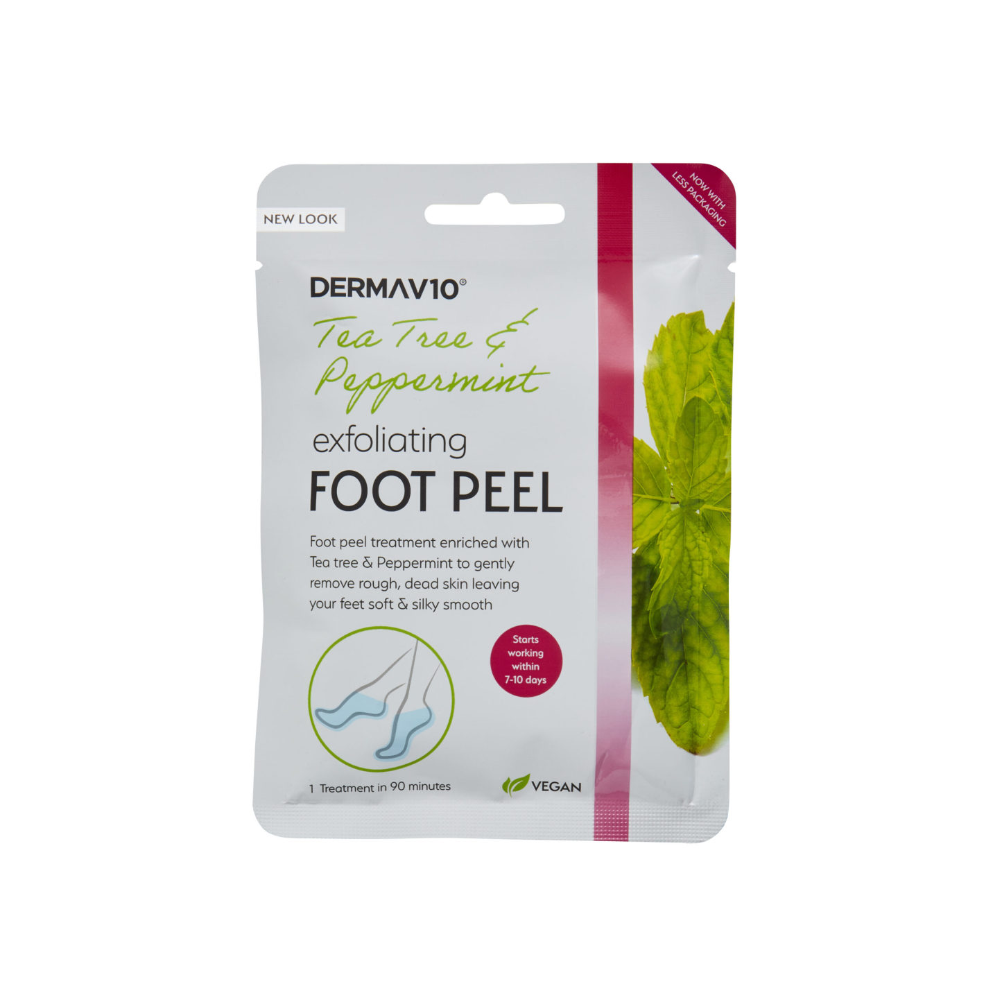 Derma V10 Foot Peel Tea Tree & Peppermint