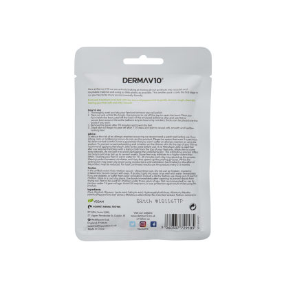 Derma V10 Foot Peel Tea Tree & Peppermint