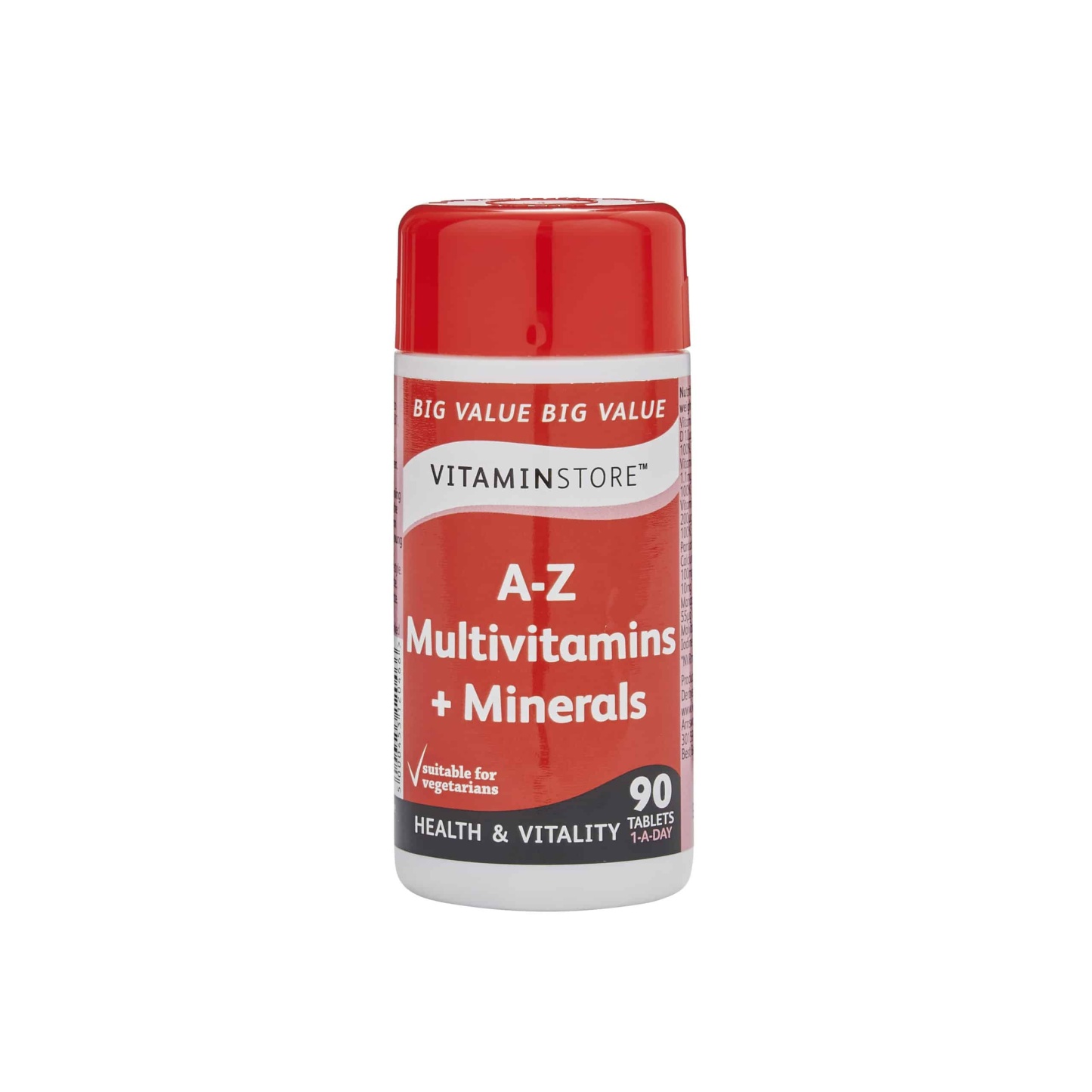 Vitamin Store A-Z Multivitamins + Minerals 90's