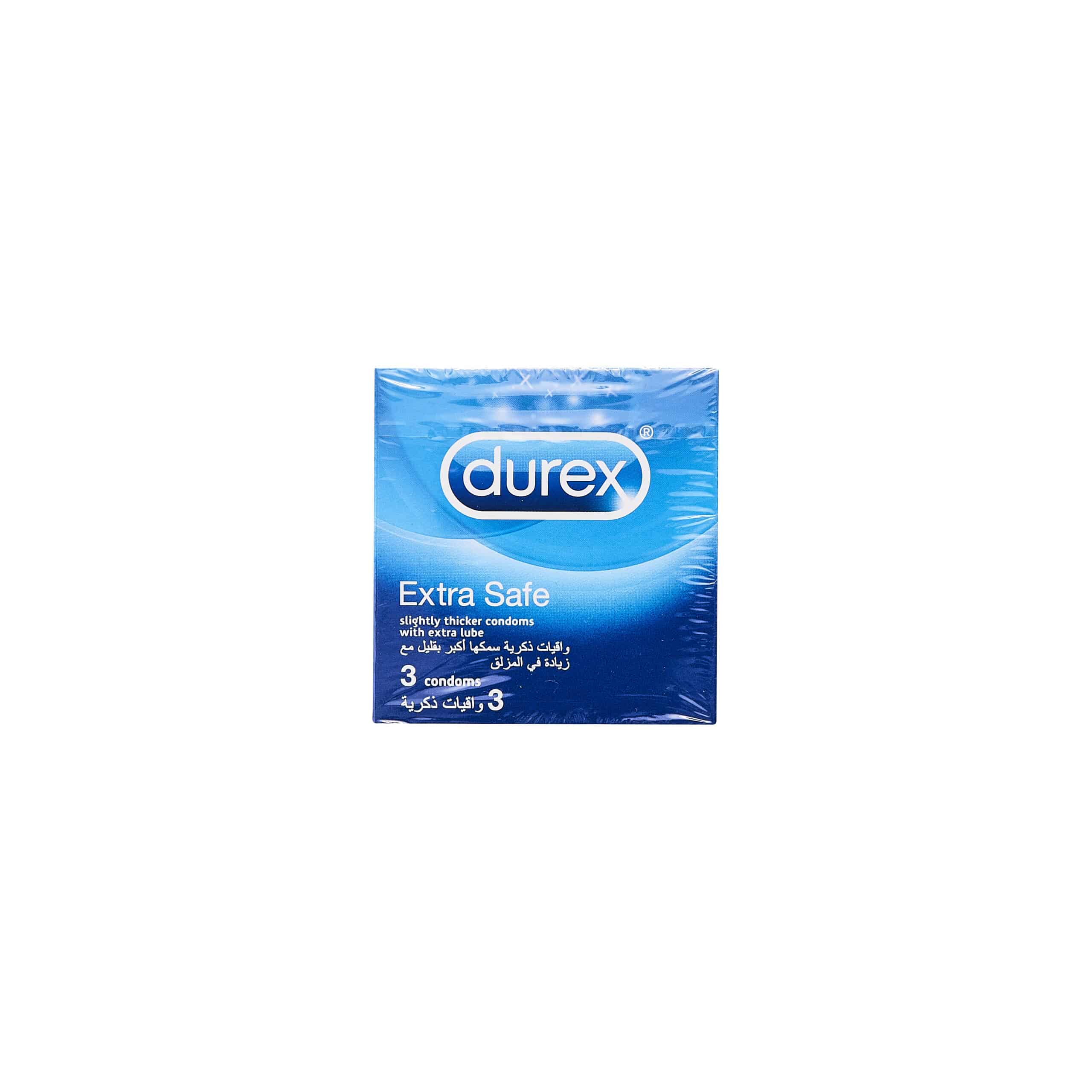 Durex Extra Safe Condoms 3's