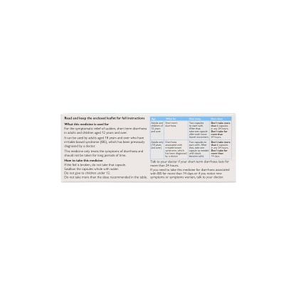 Max Acute Diarrhoea Relief Capsules 6's
