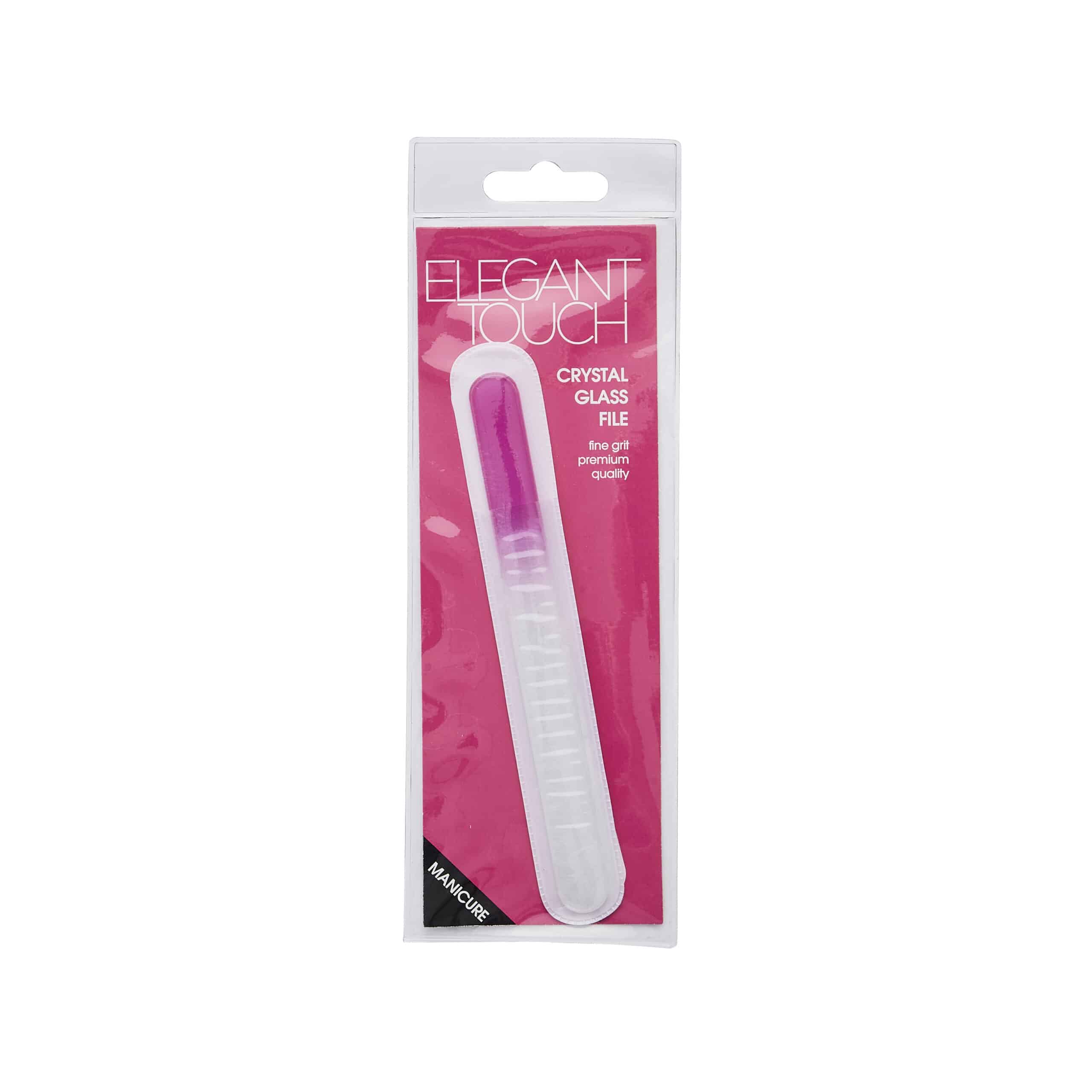 Elegant Touch Crystal Glass Nail File