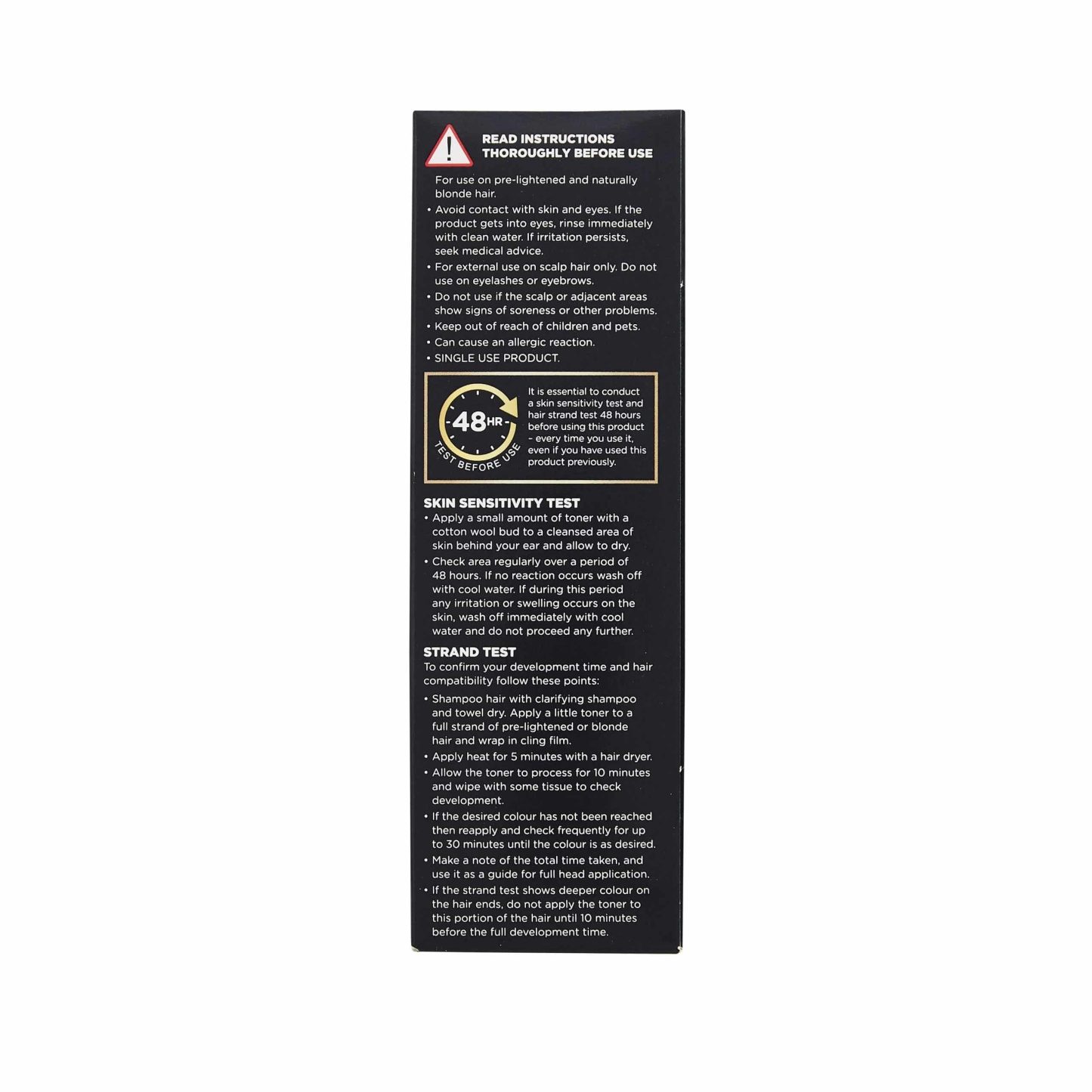 Jerome Russell Bblonde Maximum Blonde Toner Platinum 75ml