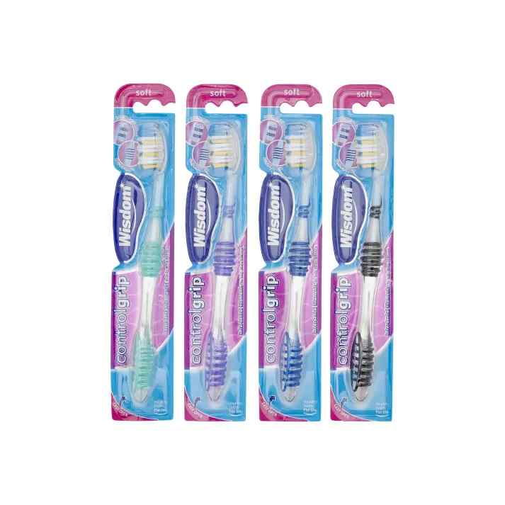 Wisdom Control Grip Toothbrush Soft