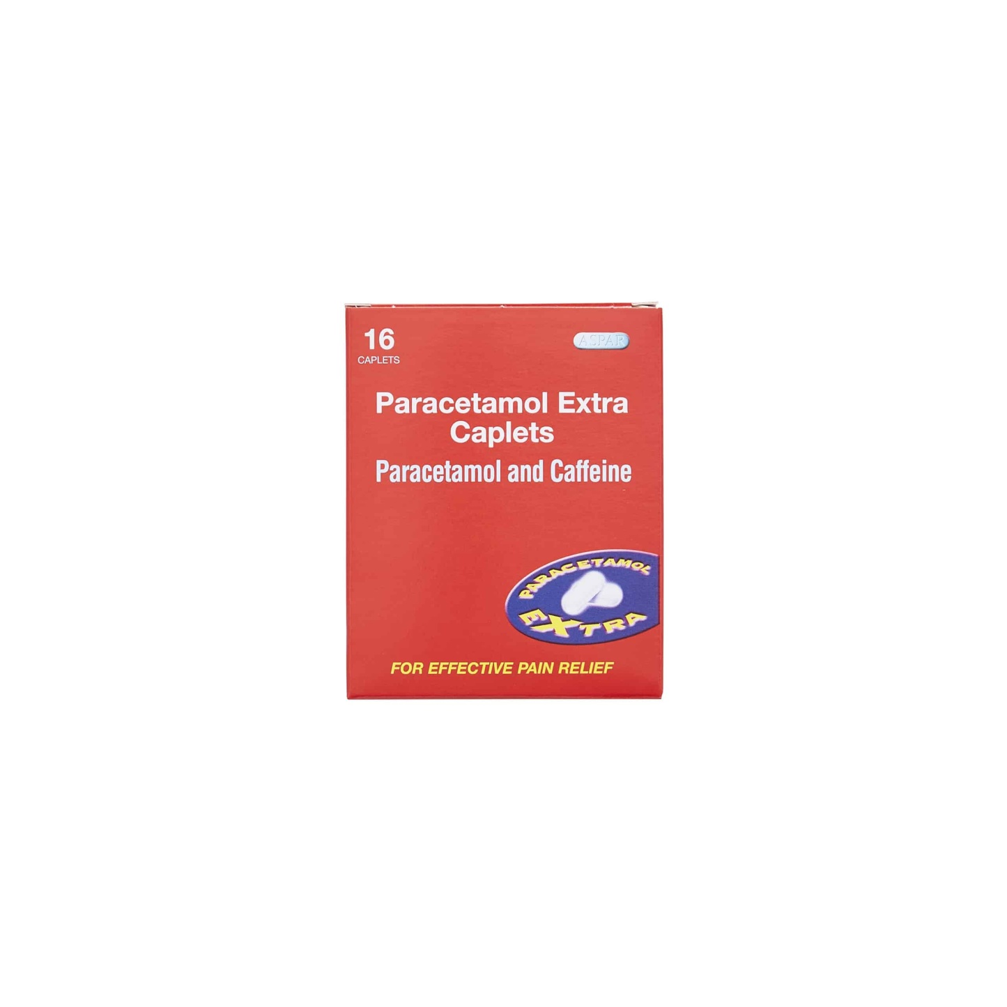Aspar Paracetamol Extra Caplets 500mg16's