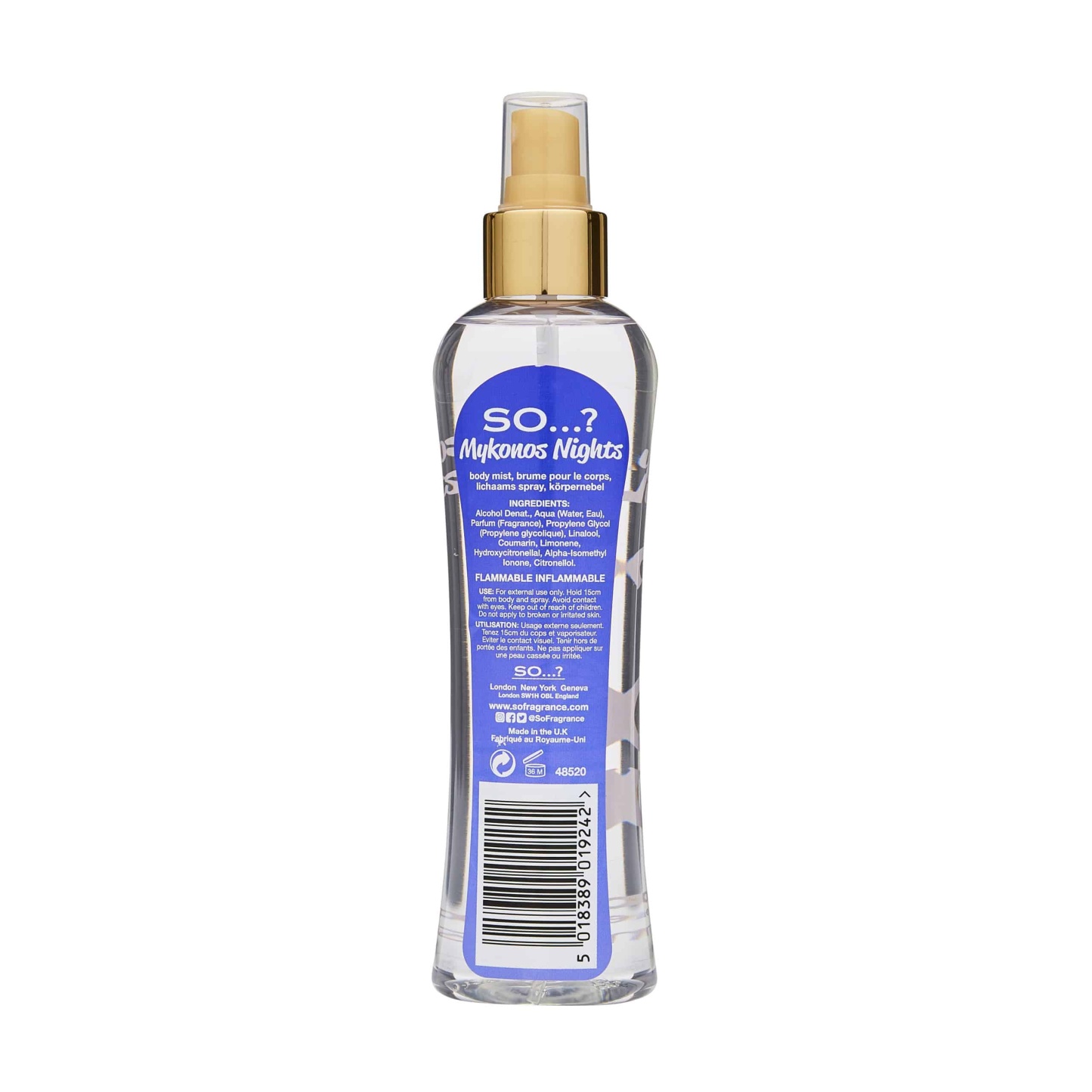So…? Mykonos Nights Body Mist 200ml