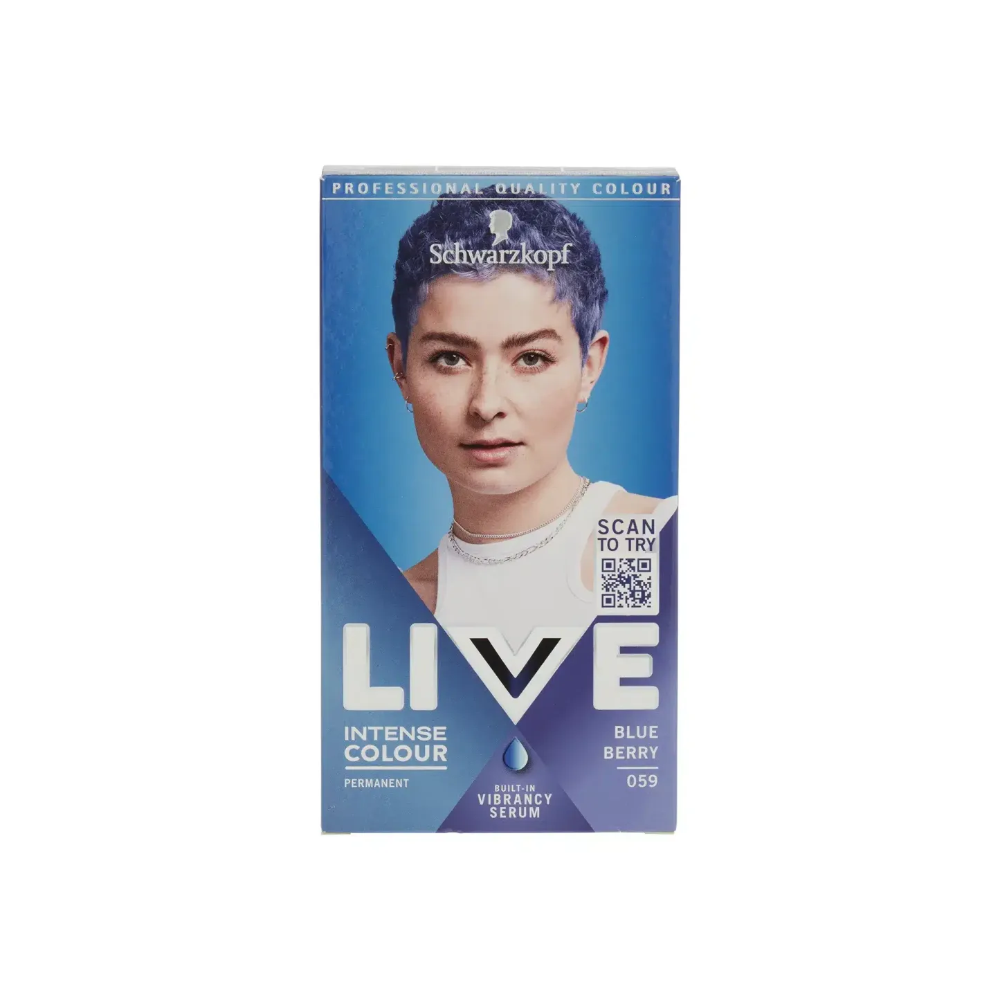 Schwarzkopf Live Intense Hair Colour Blue Berry Black 059
