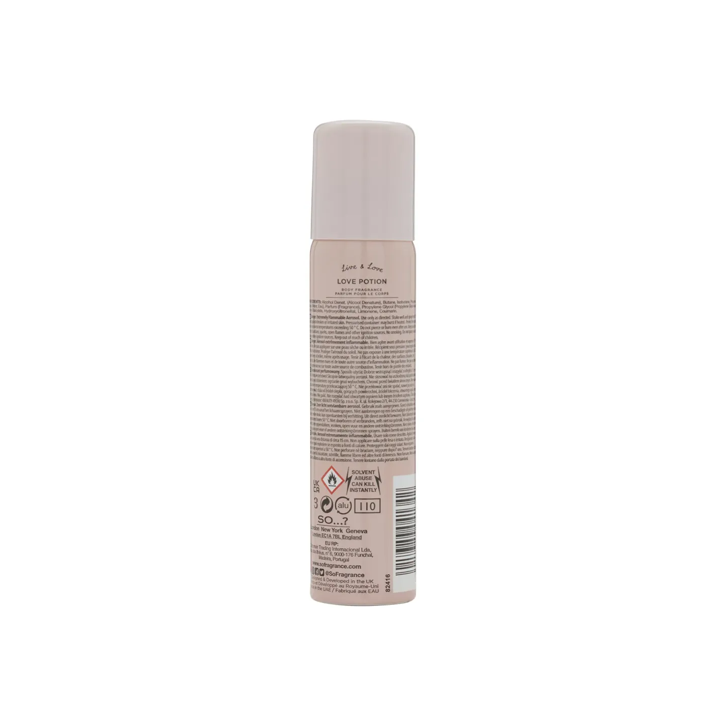 Miss So…? Love Potion body fragrance 75ml
