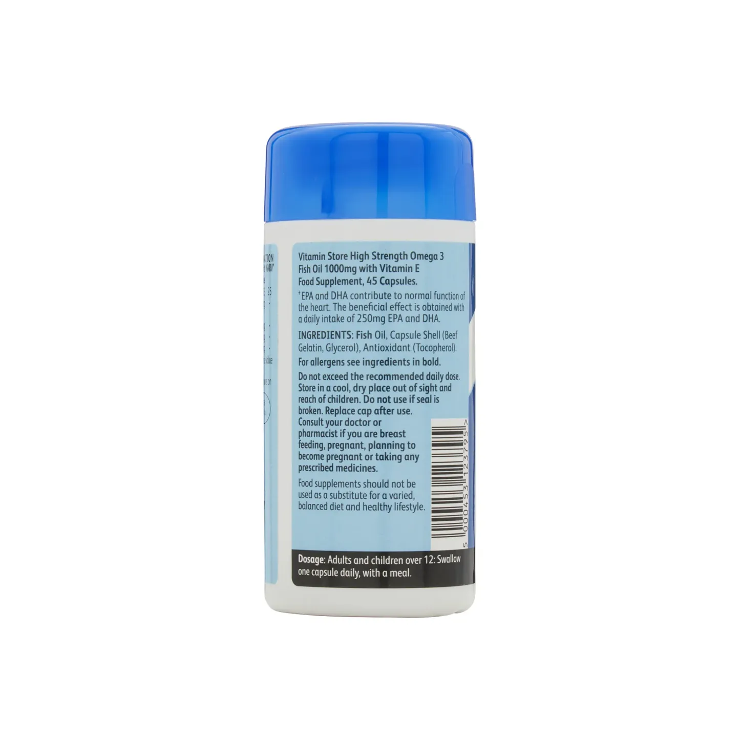 High Strength Omega 3 1000mg Capsules 45s