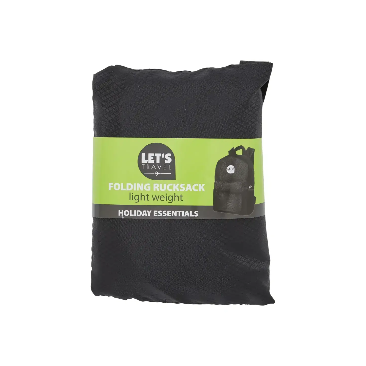Let's Travel Folding Rucksack