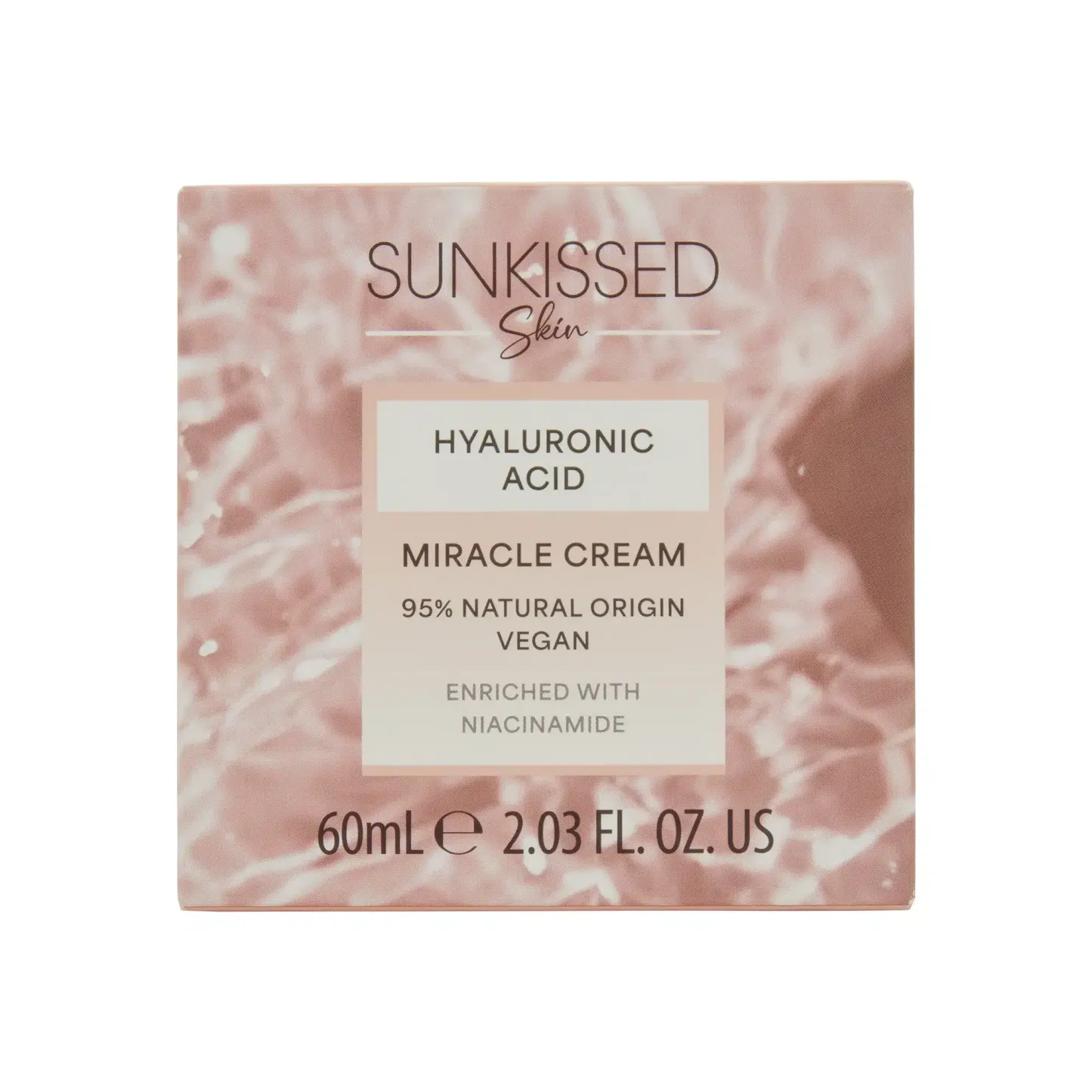 Sunkissed Skin Miracle Cream 60ml 95% Natural Formulation