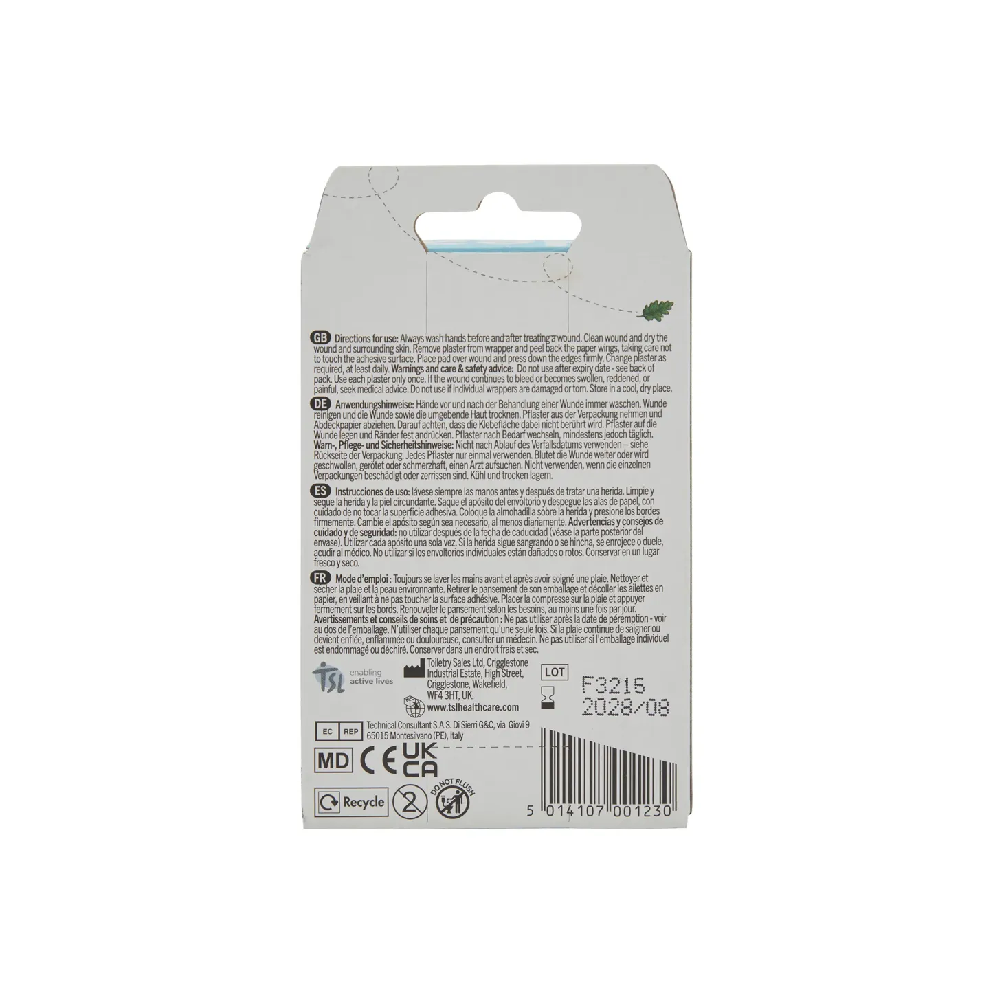 The Gruffalo 30 Plasters Assorted