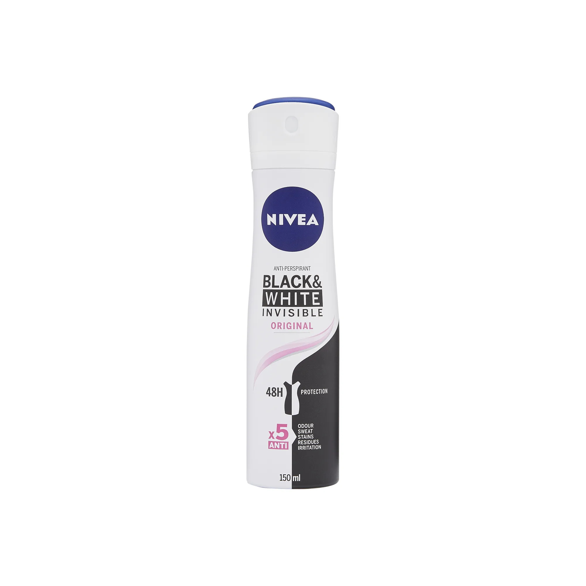 Nivea Black & White Invisible Clear Anti-Perspirant Deodorant 150ml