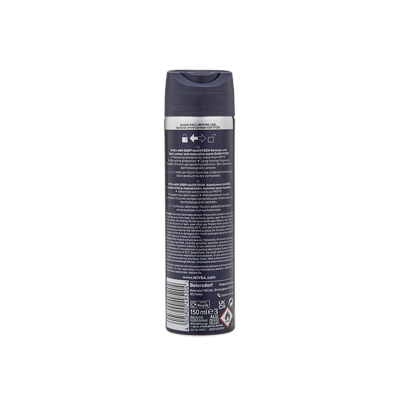 Nivea Men Deep Anti-Perspirant Deodorant 150ml